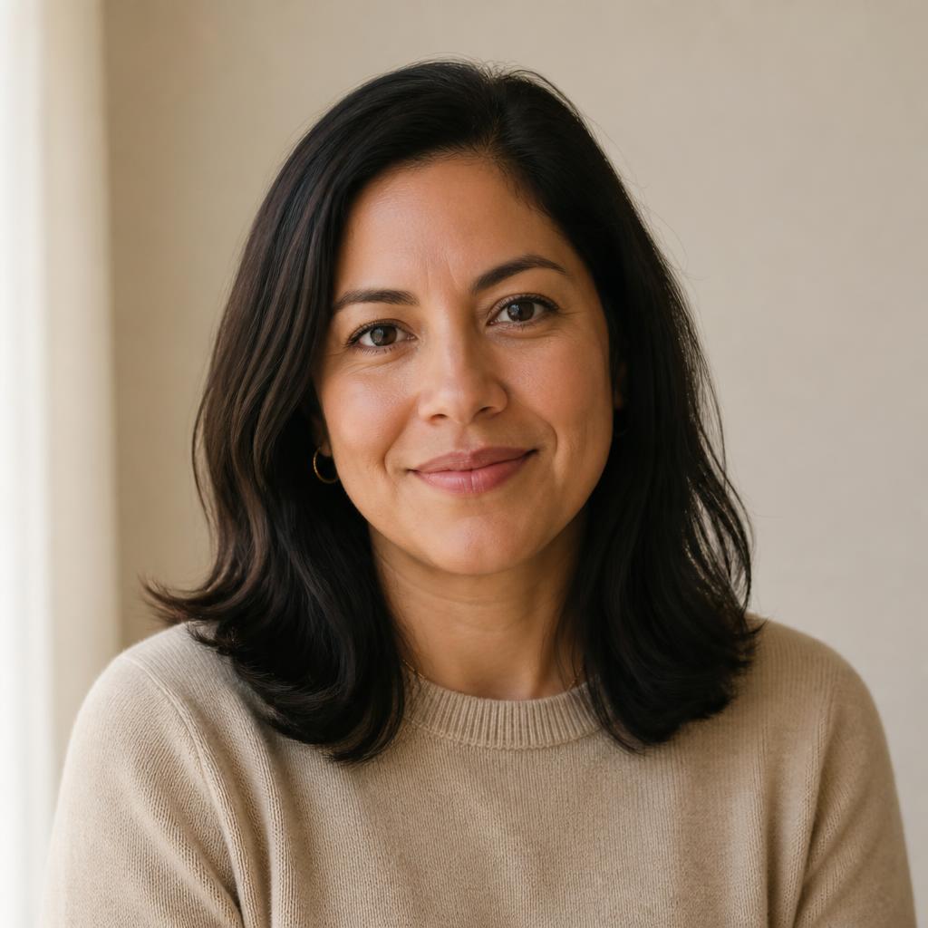 Retrato de Darling Vaneza, autora de Calma en medio del caos